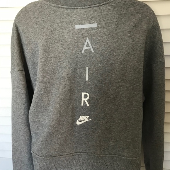 Nike air zip up grey sweatshirt - Picture 3 of 4